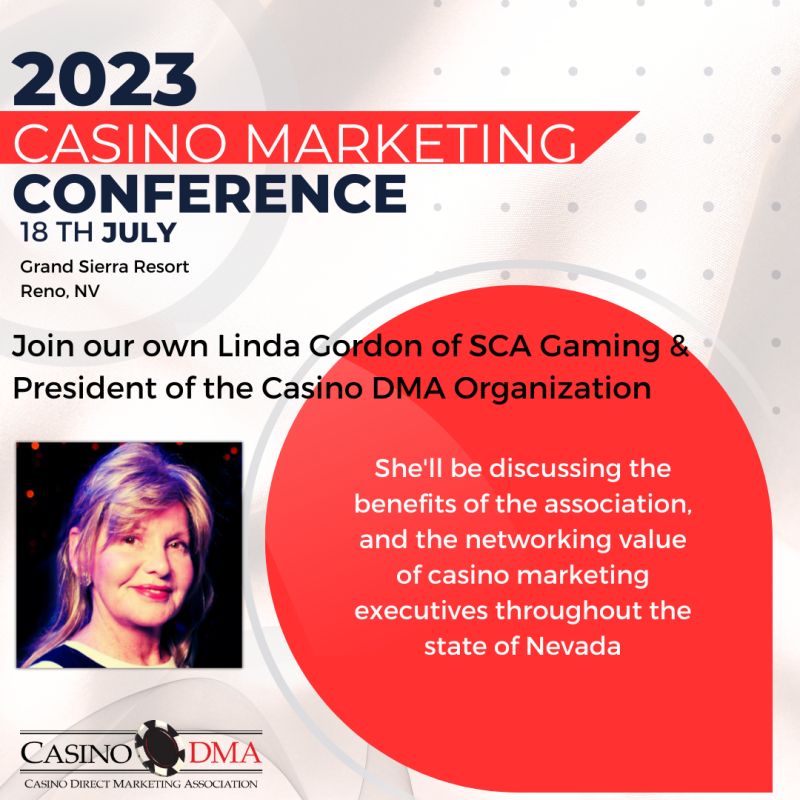 Linda Gordon Scheduled to Speak at Casino Marketing & Technology Conference on July 18, 2023